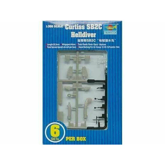 1/350 Trumpeter 06211 Curtiss SB2C Helldiver - 6 Aircraft Carrier
