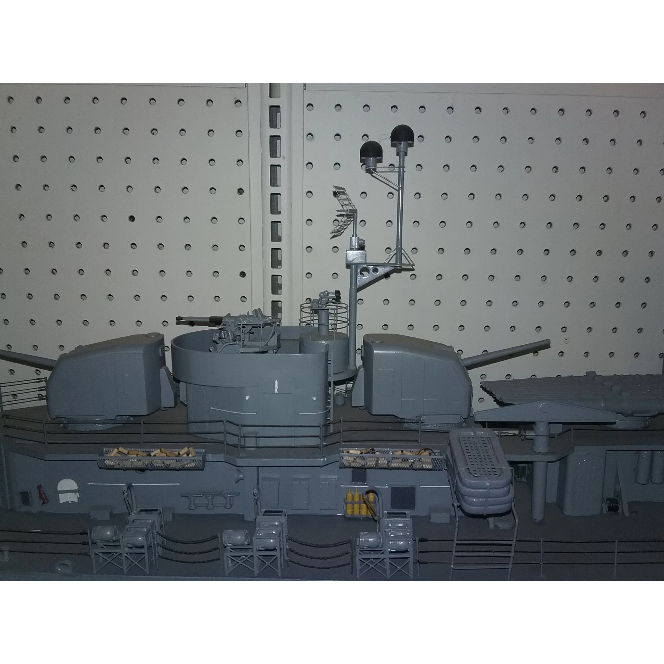 1/48 Scale Custom Scratch Built Remote Control USS Radford Destroyer - 8' long - Image 12