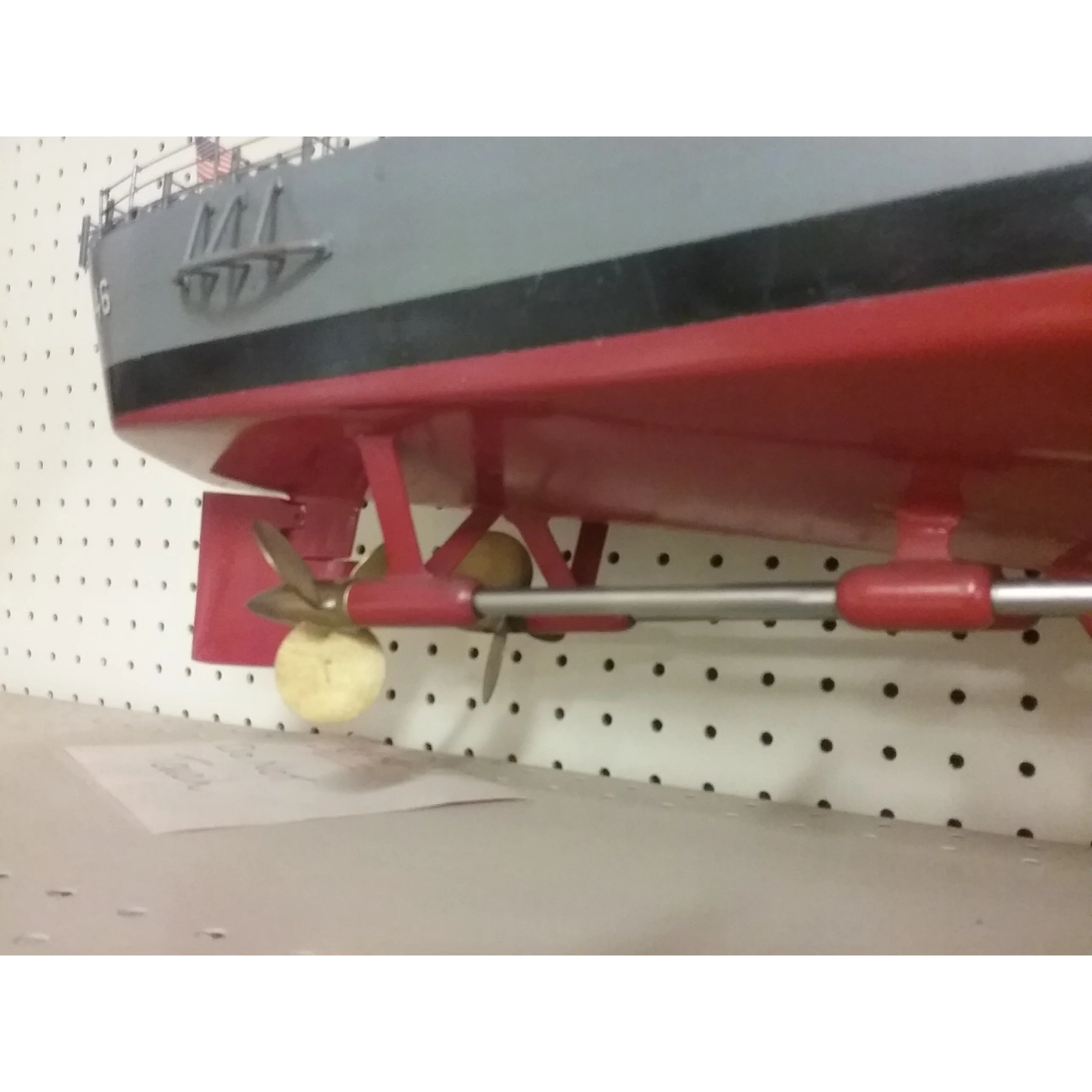 1/48 Scale Custom Scratch Built Remote Control USS Radford Destroyer - 8' long - Image 4