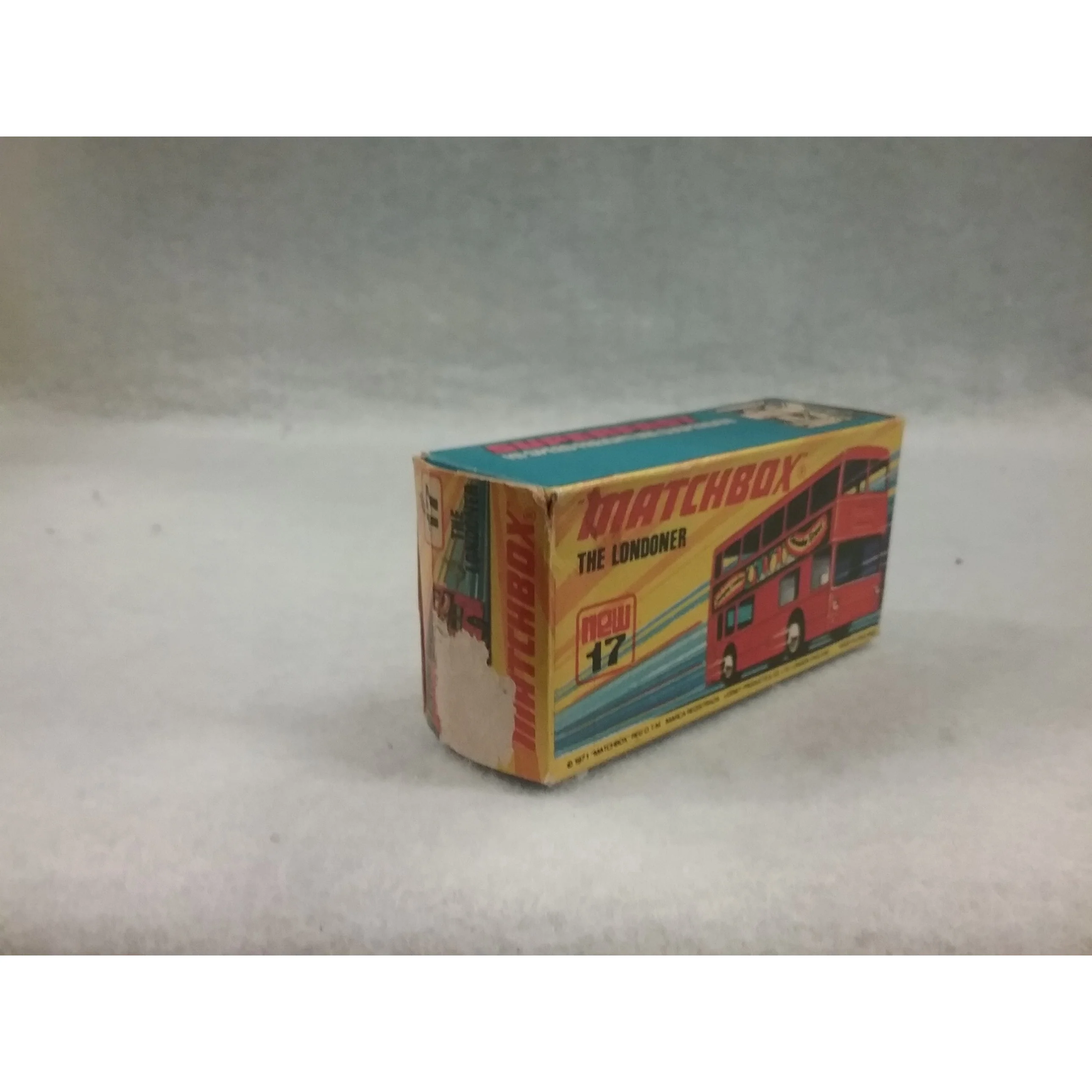 1971 Lesney Matchbox #17 EMPTY BOX-NO CAR - Image 2