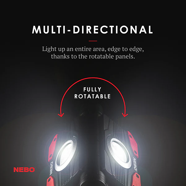 2,000 Lumen Omni-Directional USB-C Rechargeable Work Light - Image 5