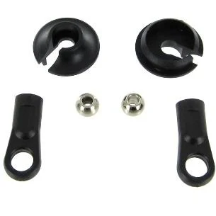 Redcat 85600 Shock Ball End, Shock Ball, Spring Cup Set, 2pcs