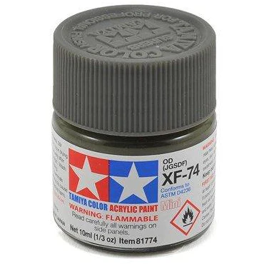 Acrylic Mini XF74, Olive Drab 10ml