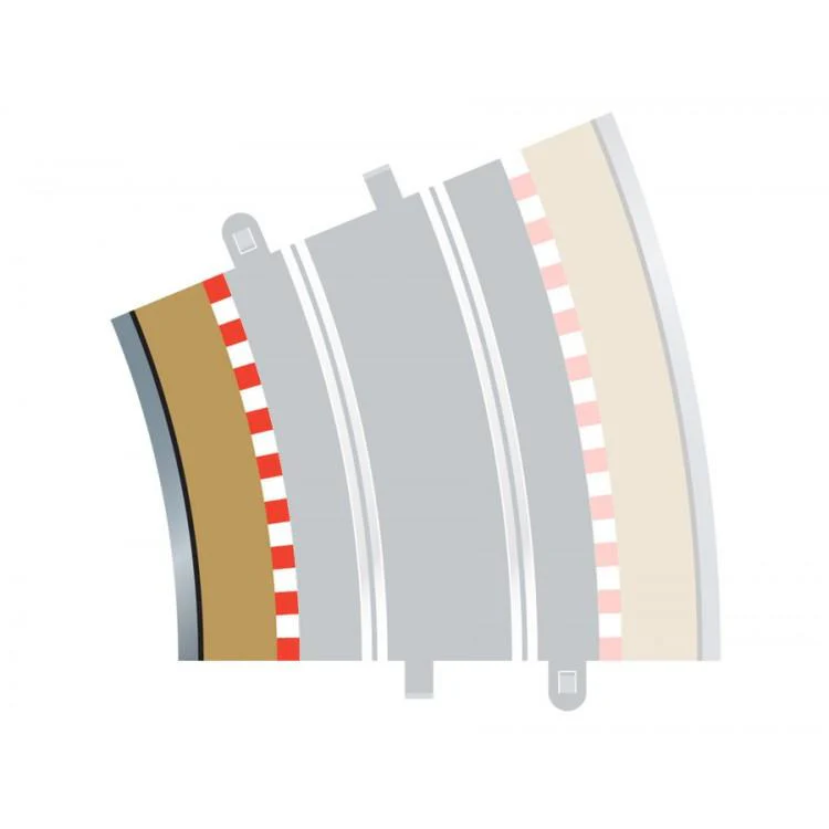 Scalextric C8282 Borders, Tan, Barriers, R4, 4pk
