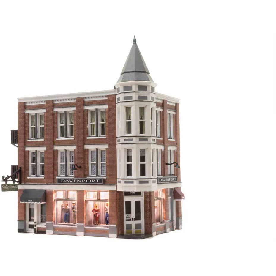 BR5039 HO Built-Up Davenport Department Store