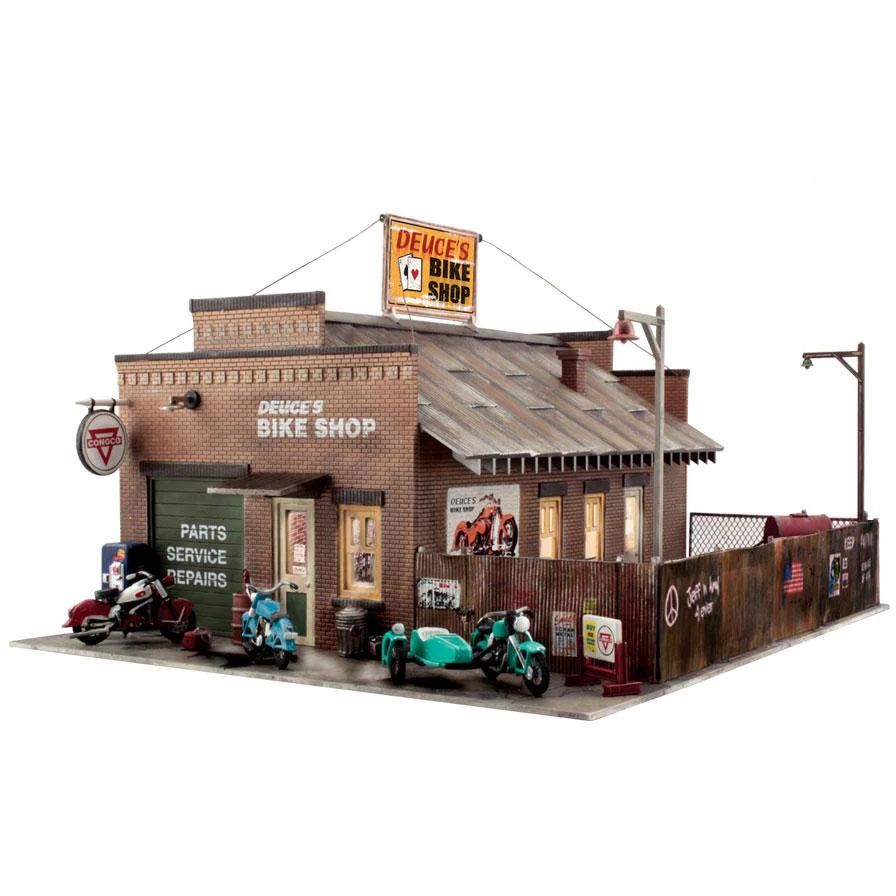 BR5846 O Built-Up Deuce's Cycle Shop