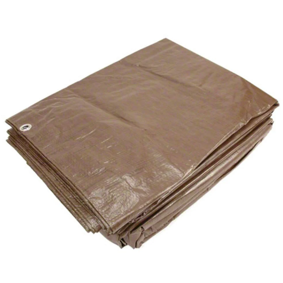 BROWN TARP-CHOOSE YOUR SIZE