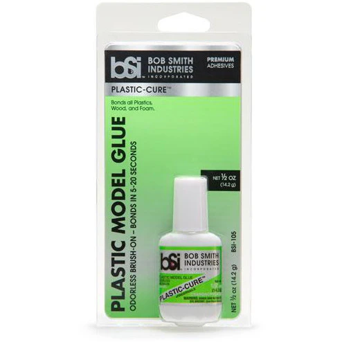 BSI 105 ODORLESS BRUSH ON PLASTIC-CURE 1/2 OZ.