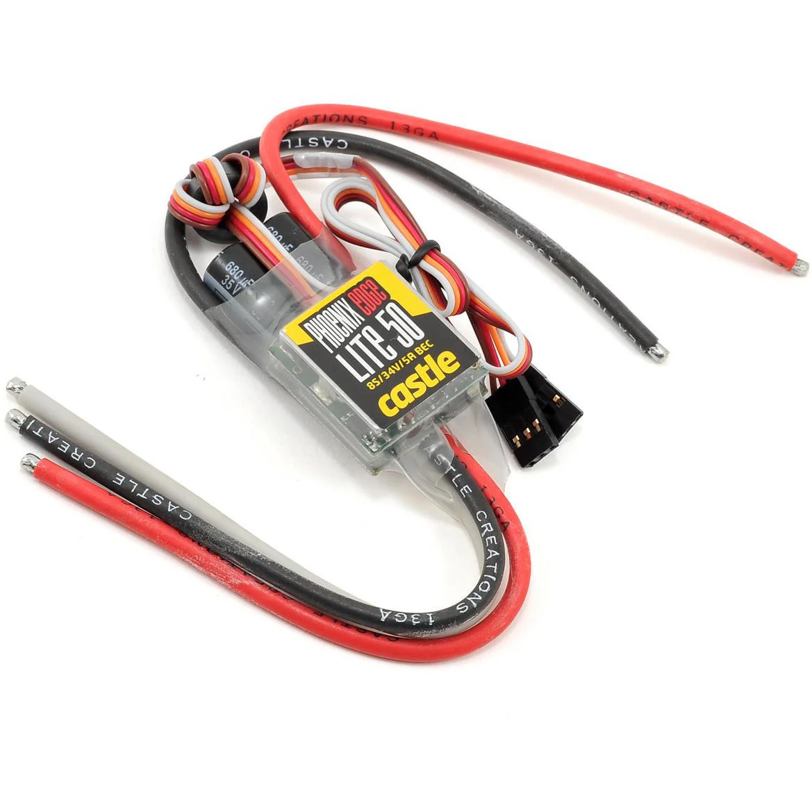Castle Creations Phoenix Edge Lite 50 25V 50-Amp BL ESC w/5-Amp BEC
