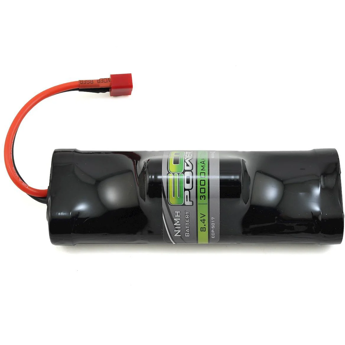 EcoPower 7-Cell NiMH Hump Battery Pack w/T-Style Connector (8.4V/3000mAh)