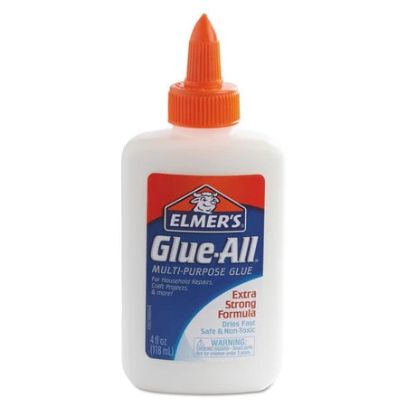 ELMER'S Glue-All White Glue, 4 oz, Dries Clear