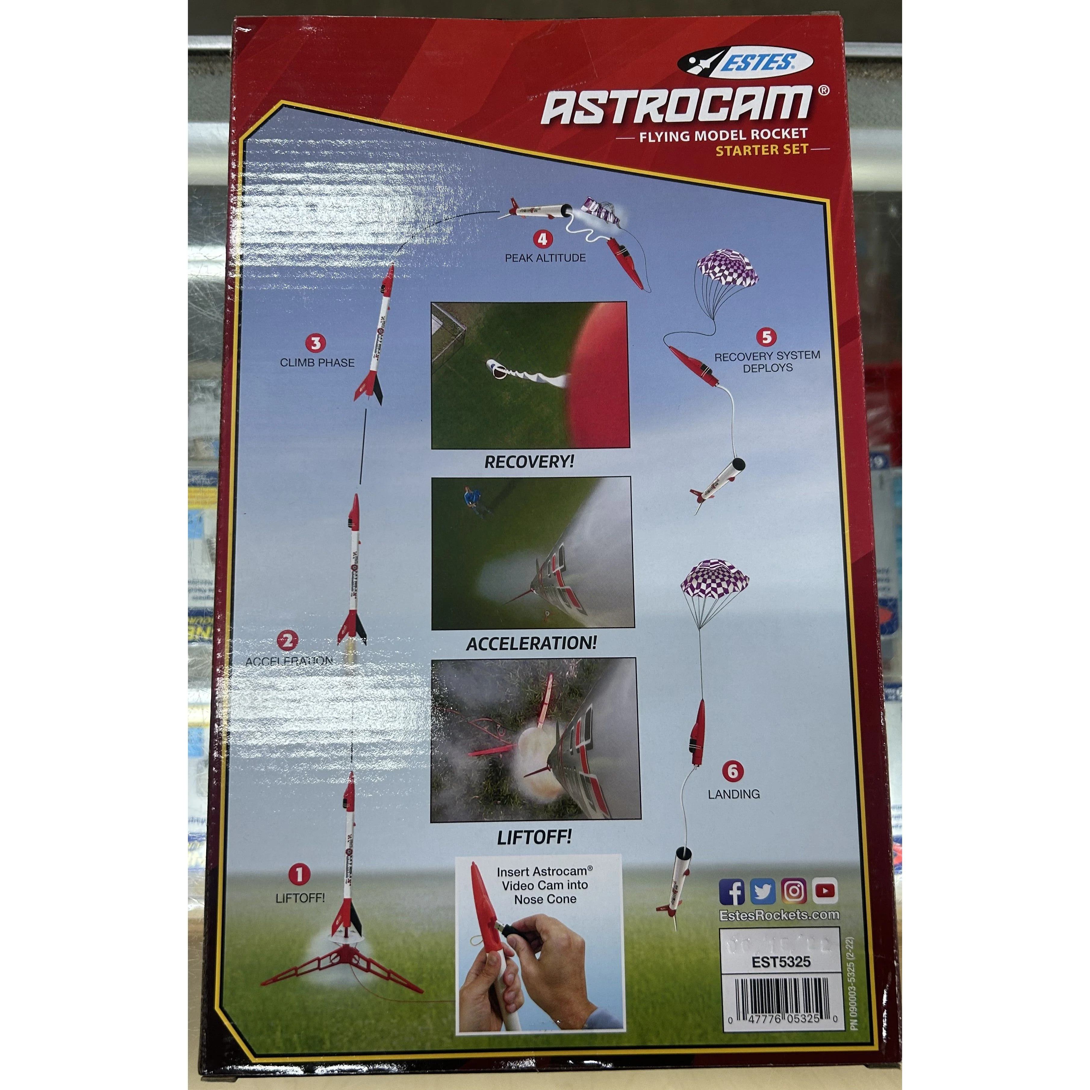 Estes Astrocam Flying Rocket with video camera - Image 2