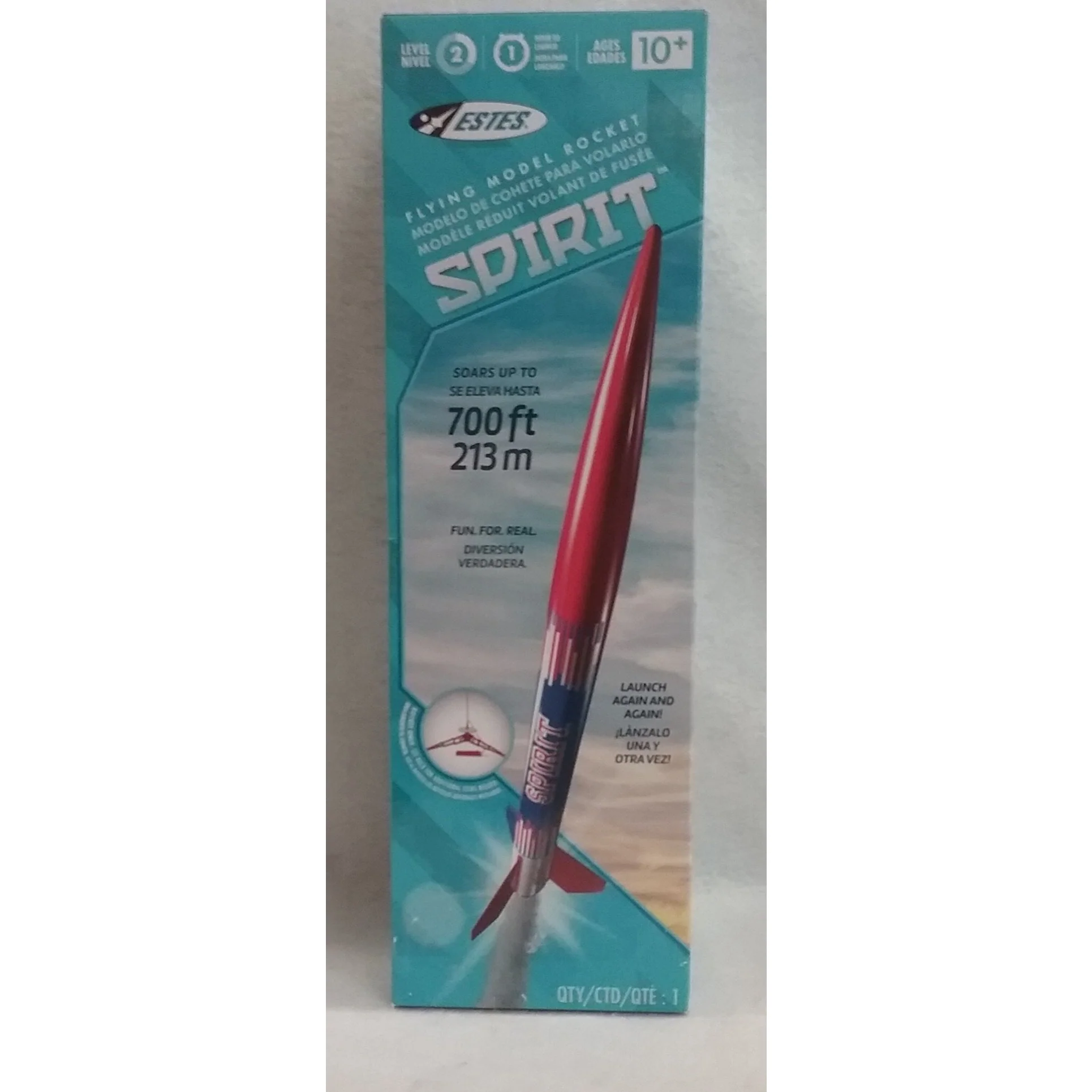 Estes Flying Model Rocket Kit Spirit