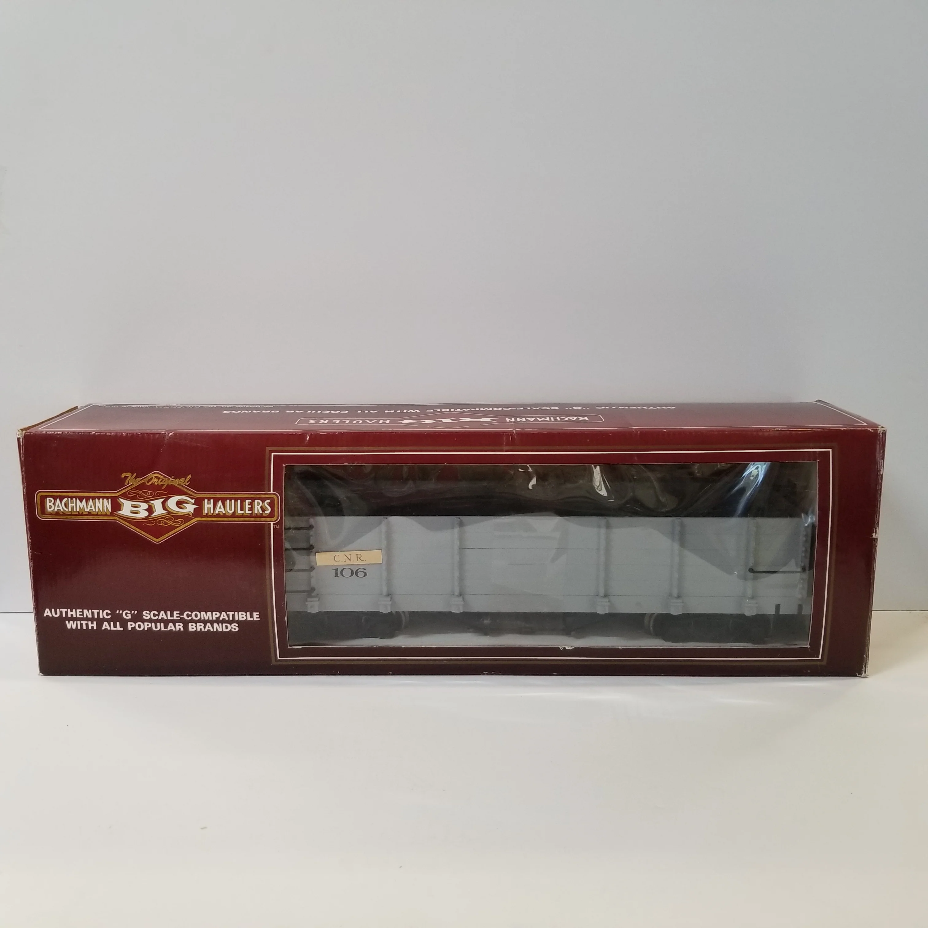 G Scale Bachmann MOW C.N.R.Gondola No.106 - Image 4