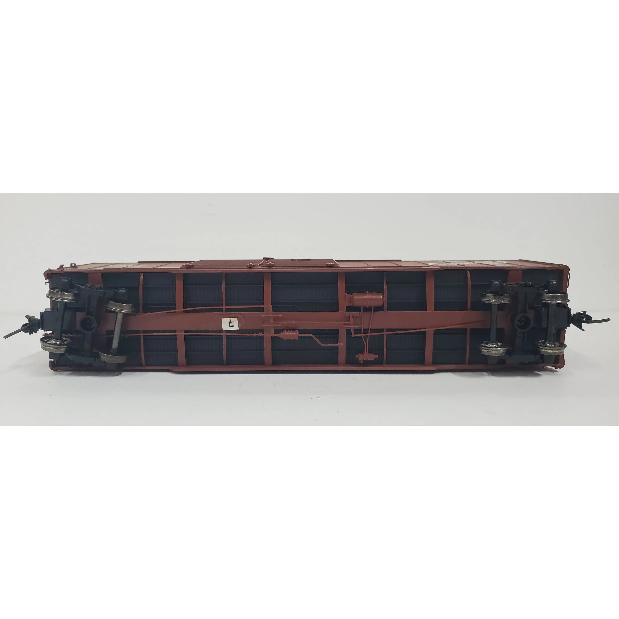 HO CB & Q 48579 Burlington Route Reefer Car - Image 3