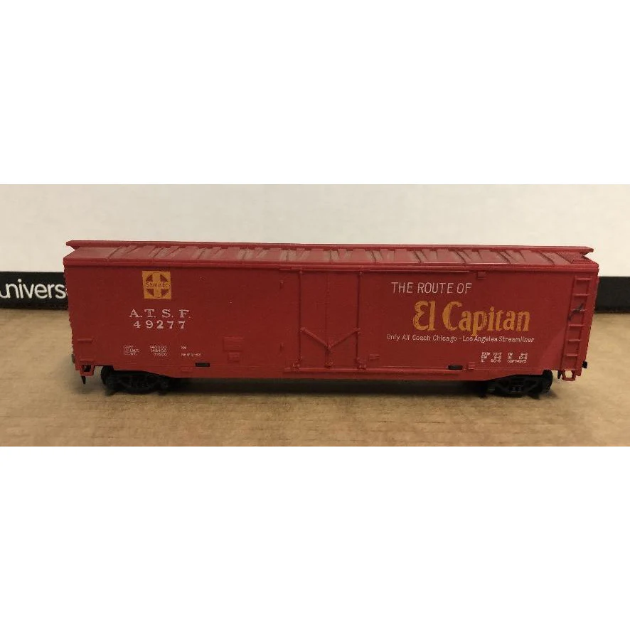 HO Scale Tyco 50' ATSF El Capitan Box Car - Made in USA