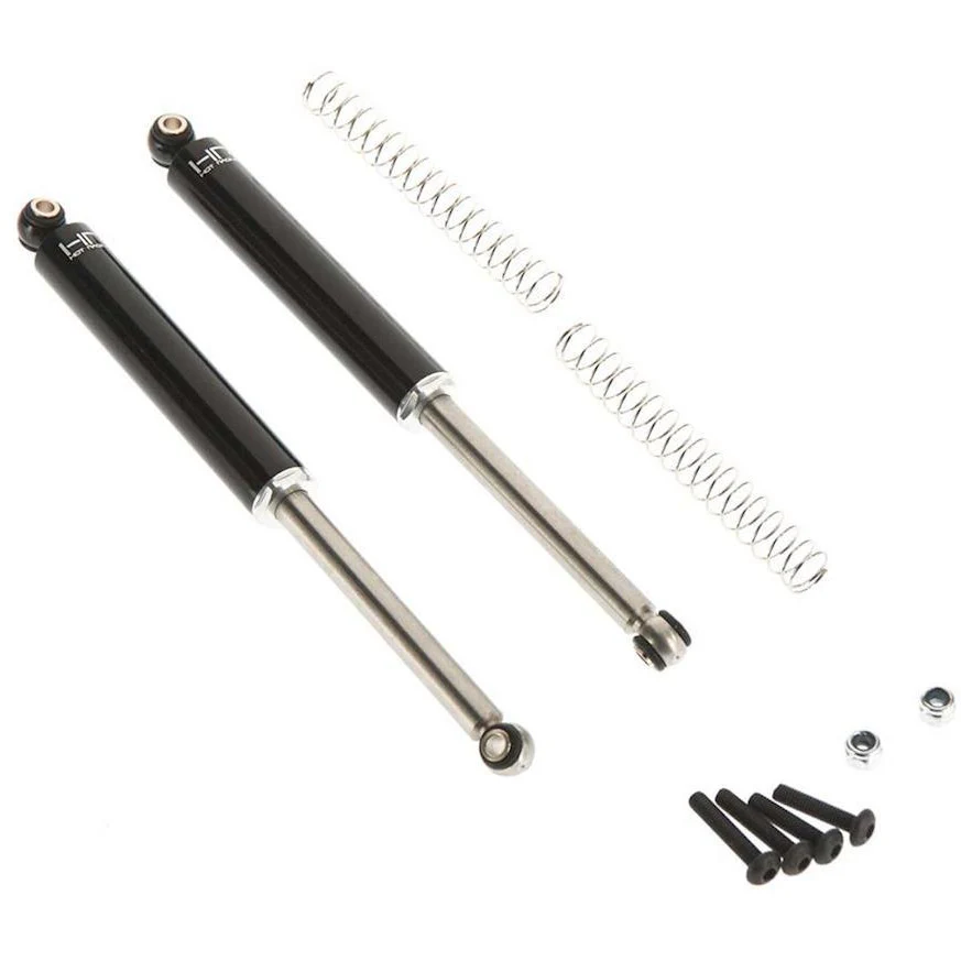Hot Racing 125mm Aluminum Black Internal Spring Air Shocks (2)