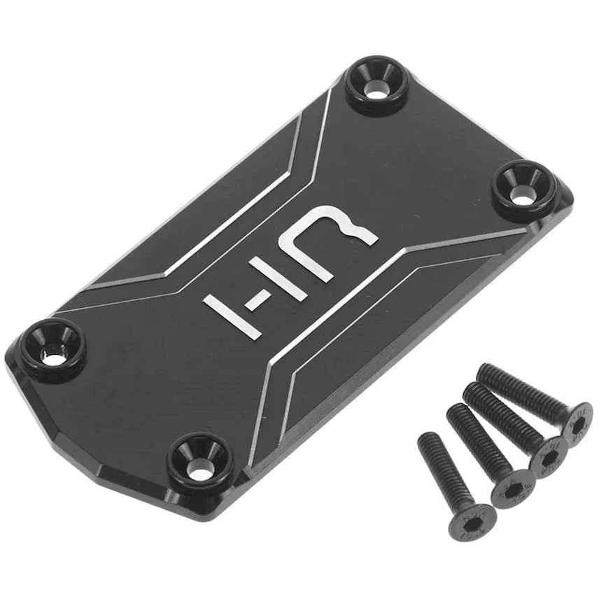 Hot Racing Aluminum Receiver Box Cover Black Yeti XL
