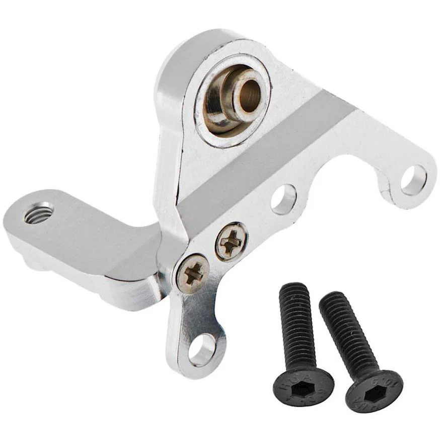 Hot Racing Aluminum Upper Link Mounting Bracket Silver