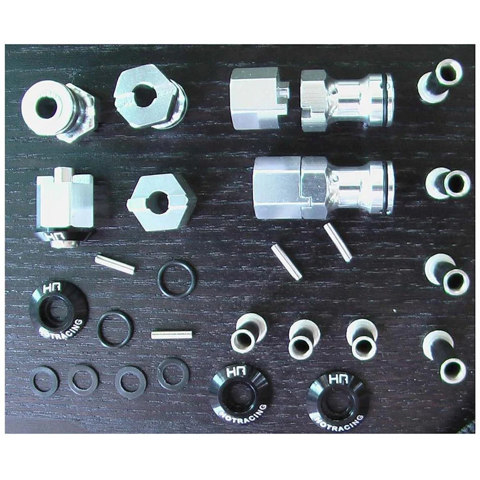 Hot Racing Aluminum Wide Hex Hub Kit 30 to 50mm