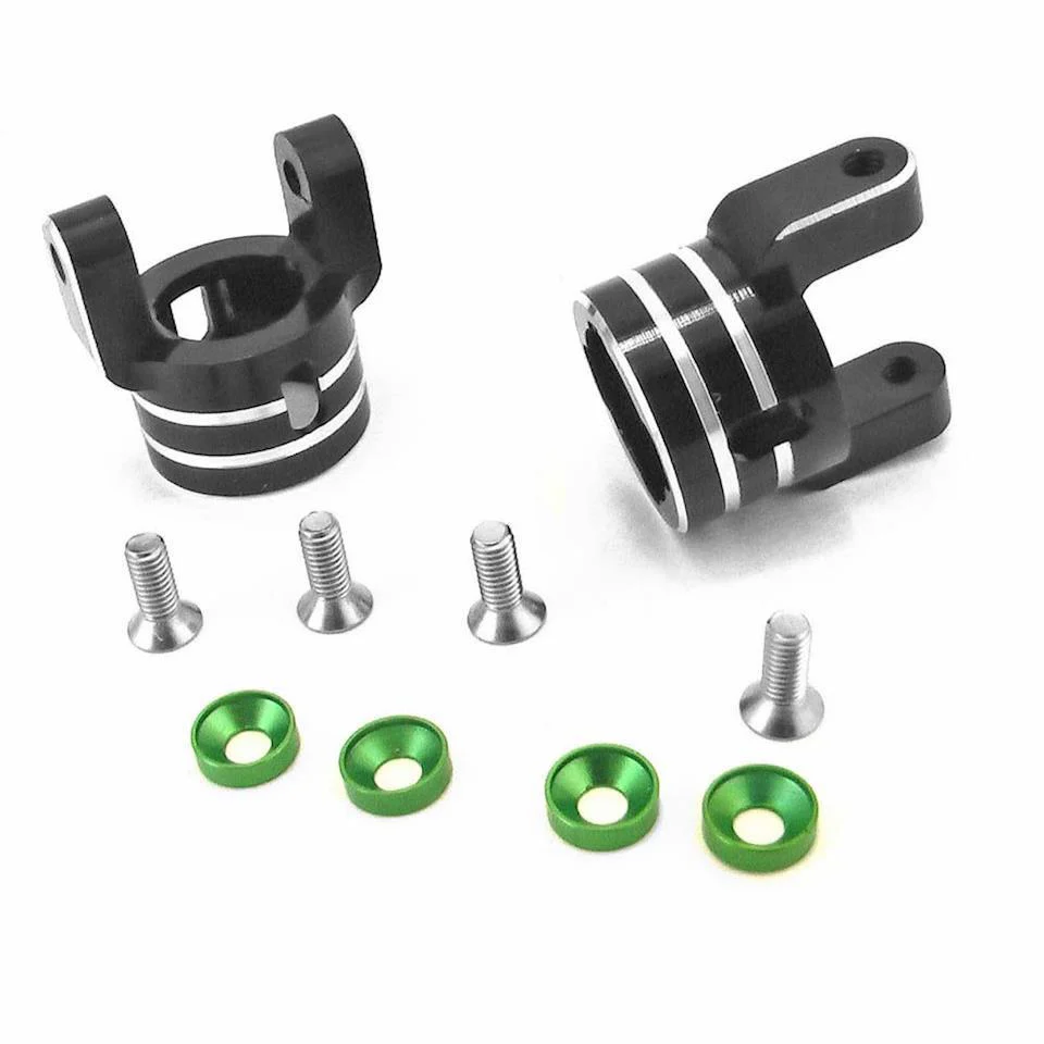 Hot Racing Black Aluminum C-Hub Scorpion