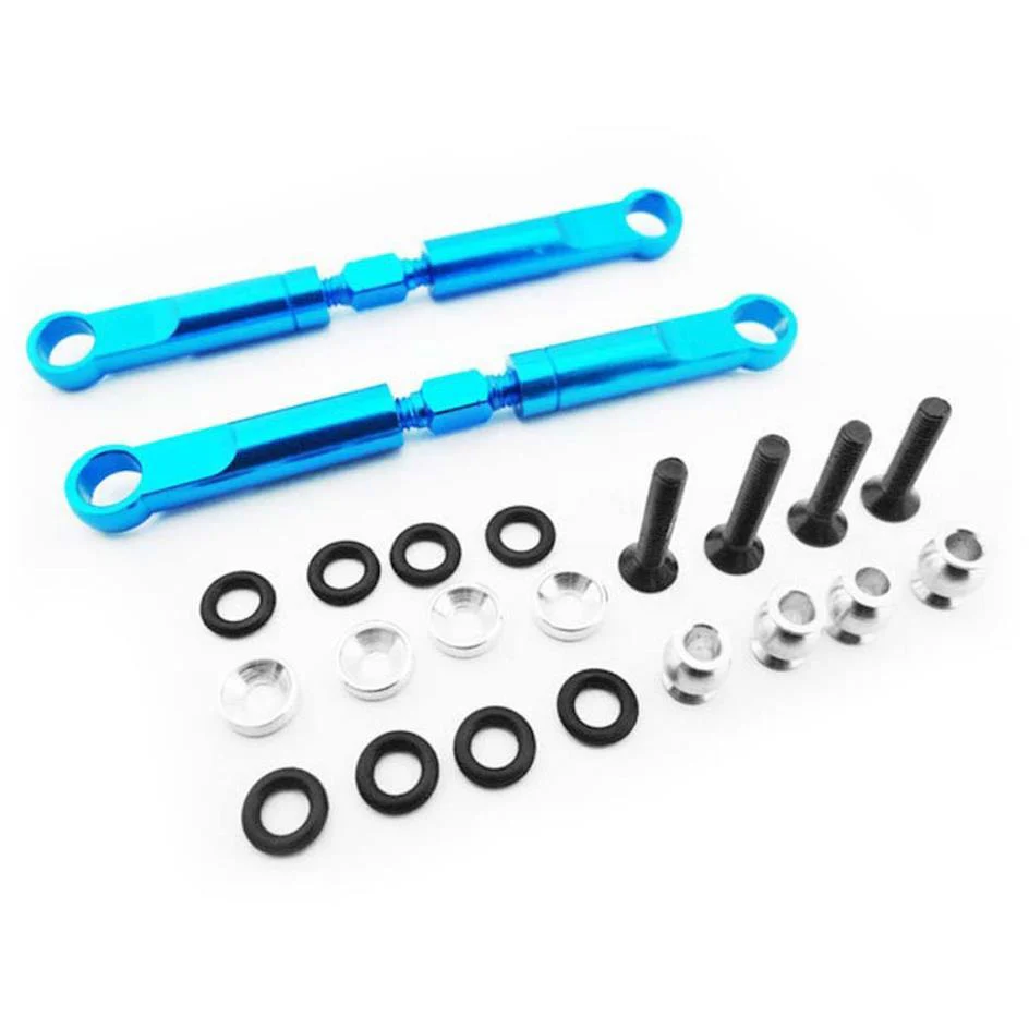 Hot Racing Blue Aluminum 72mm Front Turnbuckles
