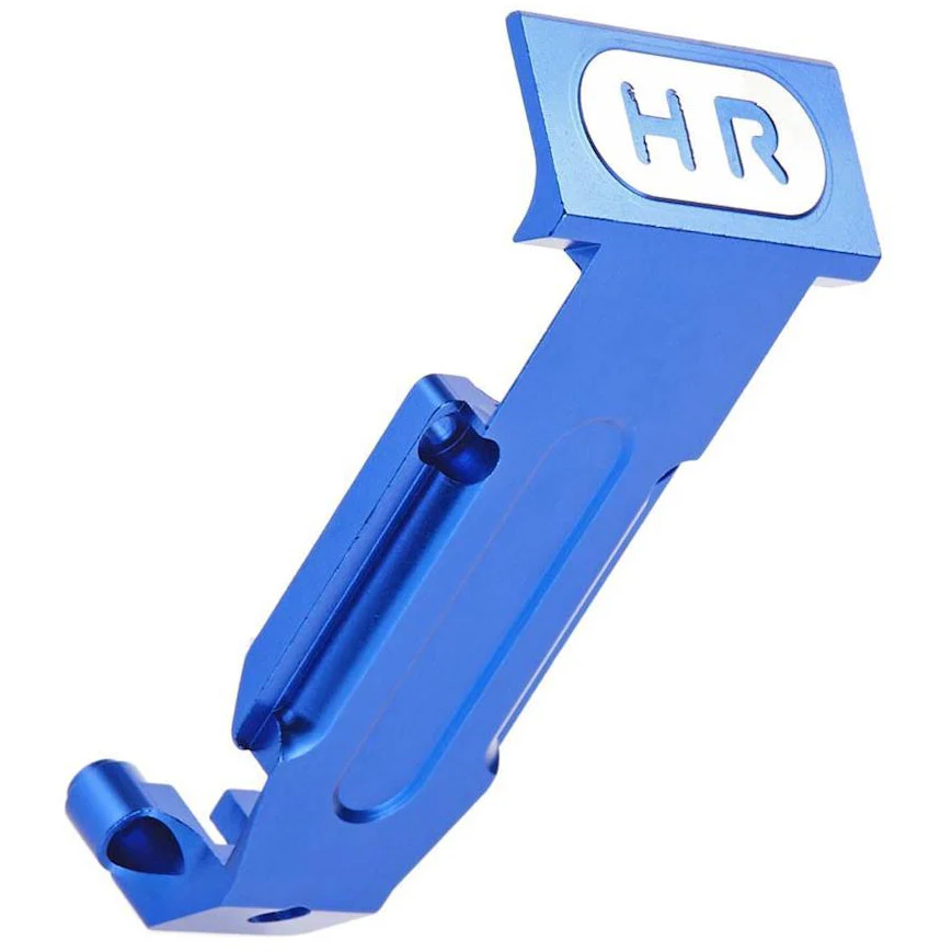 Hot Racing Blue Aluminum Rear Skid Plate