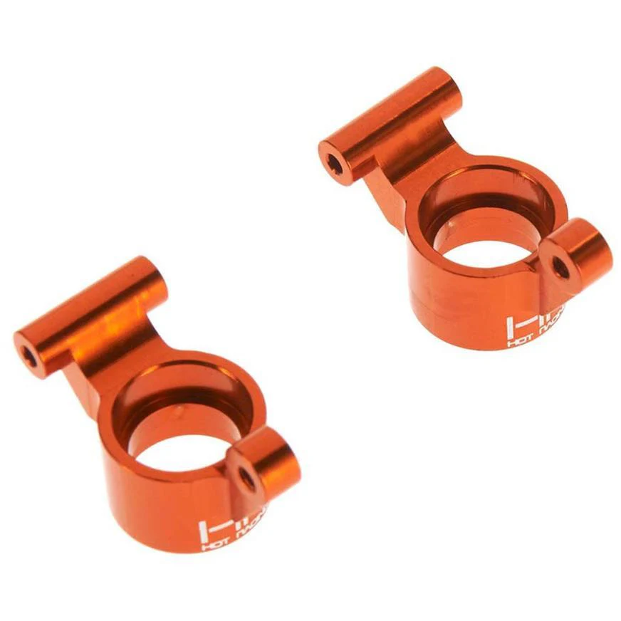 Hot Racing Dromida 1/18 Aluminum Rear Hub Set (Orange)