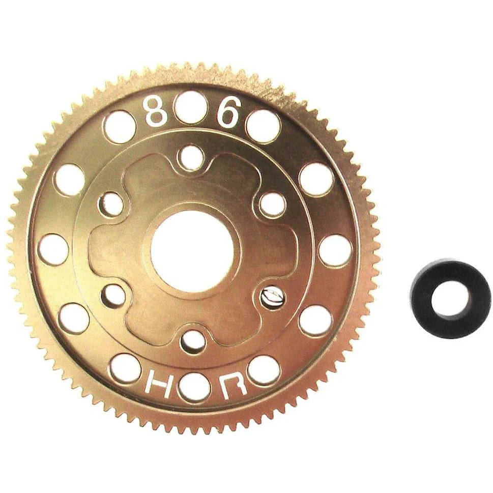 Hot Racing Hard Anodized Aluminum Spur Gear 86T 48P