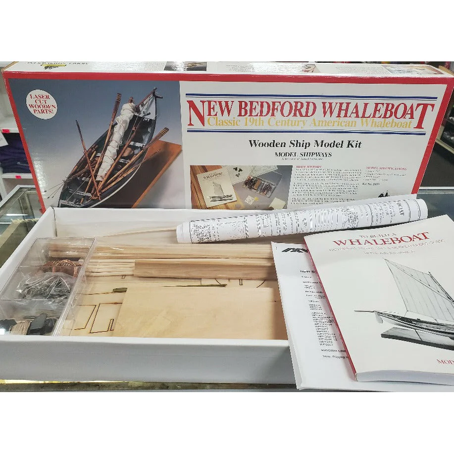 Model Shipways Kit 2033 New Bedford Classic 19th Century American Whale Boat - Image 4