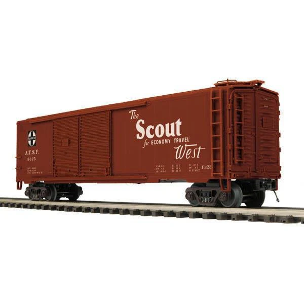 O Gauge MTH Premier 3-rail Santa Fe #6622 Double Door Box Car