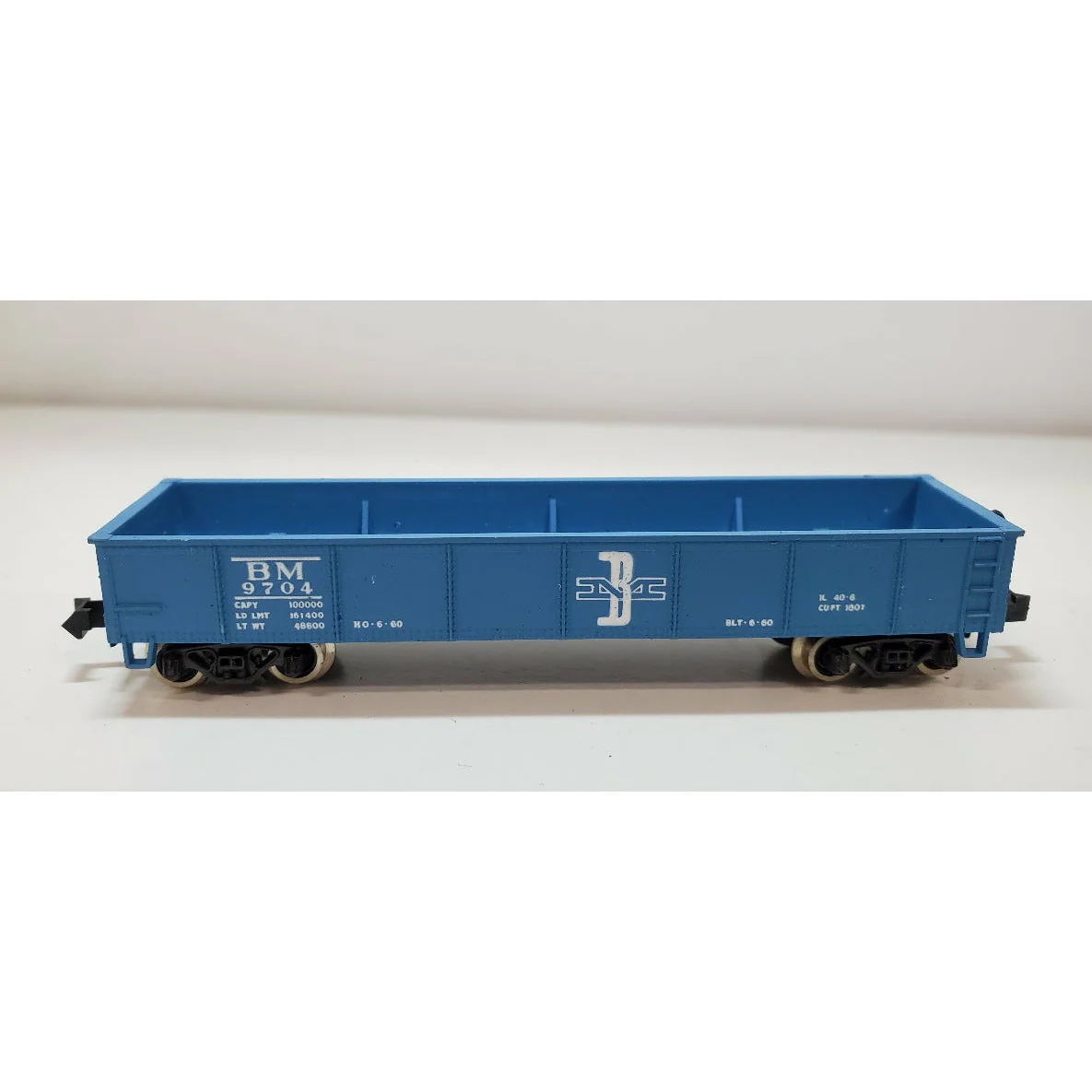 N Scale Atlas B & M 9704 Gondola