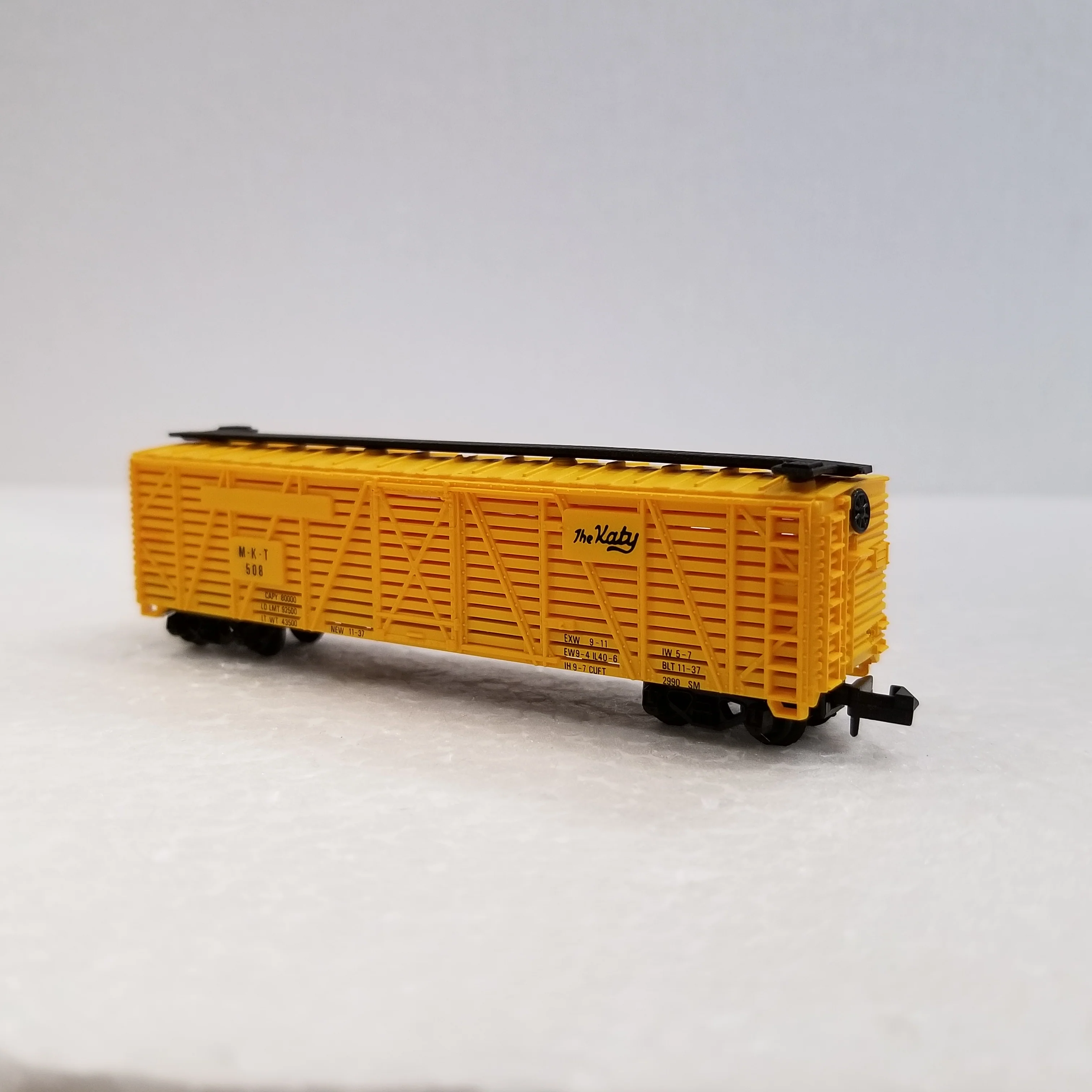 N Scale Model Power No.3075  50' Stock Car M.K.T. No.508 - Image 2