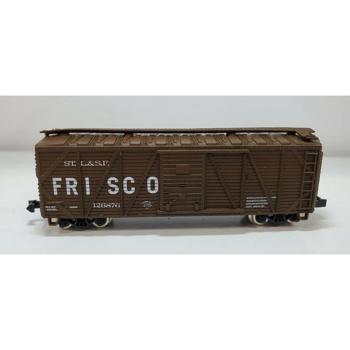 N Scale Roco St Louis & SF Frisco 126876 Box Car