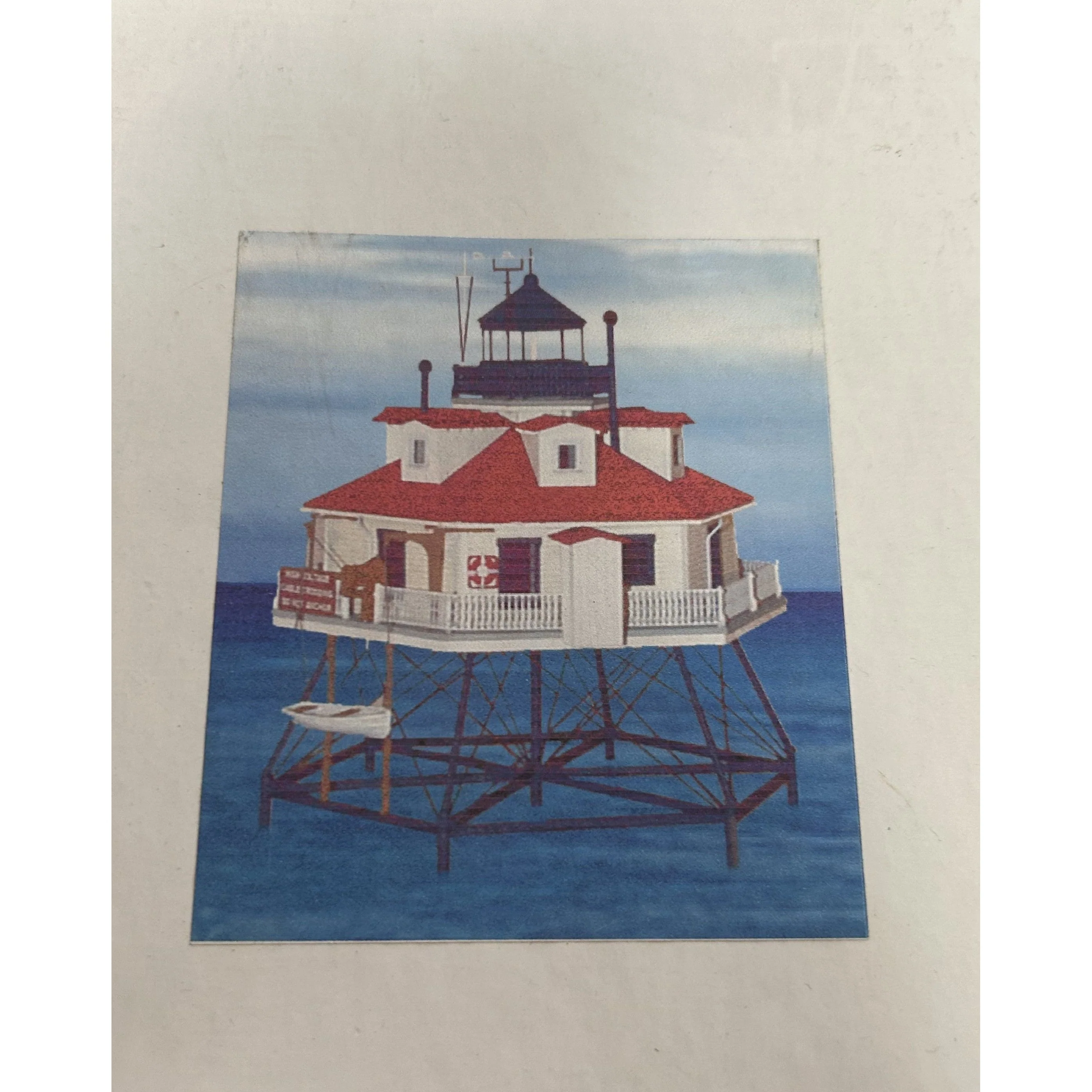 N Scale Thomas Point Shoal Light Station