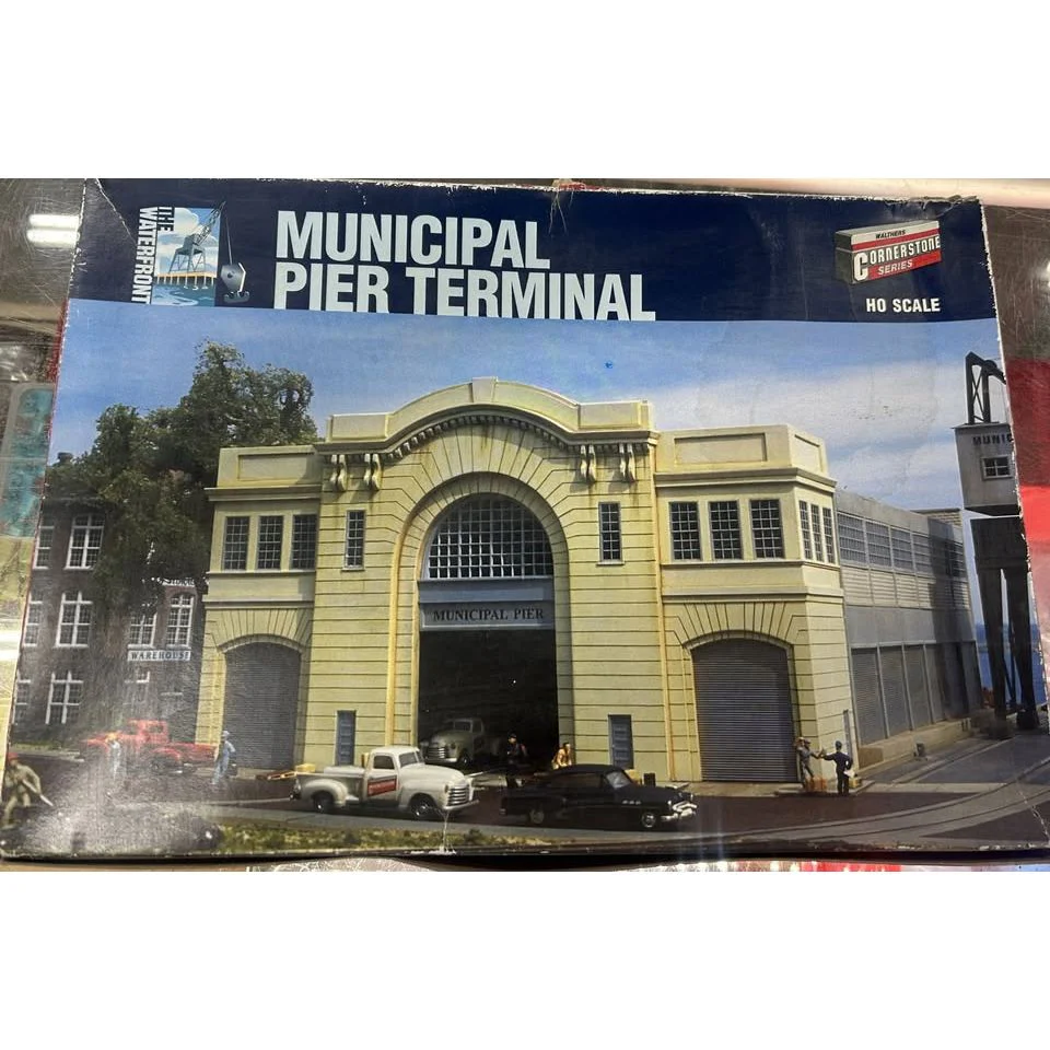 NEW HO Scale Walthers Cornerstone Municipal Pier Terminal
