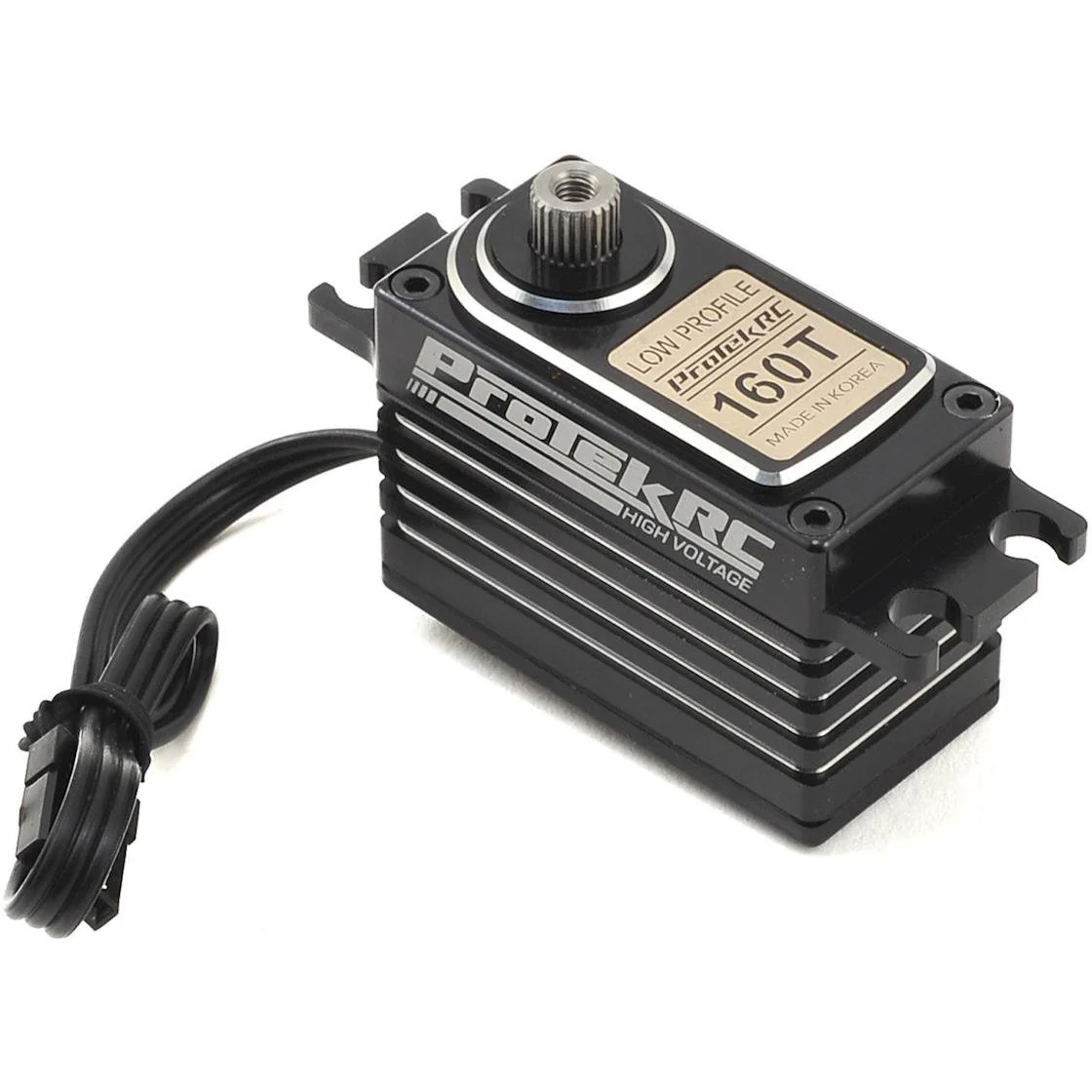 ProTek RC 160T Low Profile High Torque Metal Gear Servo High Voltage/Metal Case