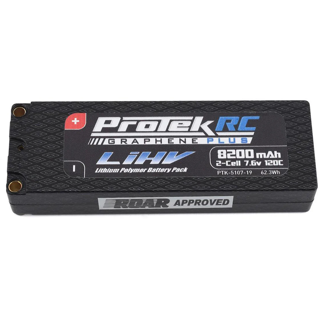 ProTek RC 2S 120C Si-Graphene + HV LiPo Battery (7.6V/8200mAh)
