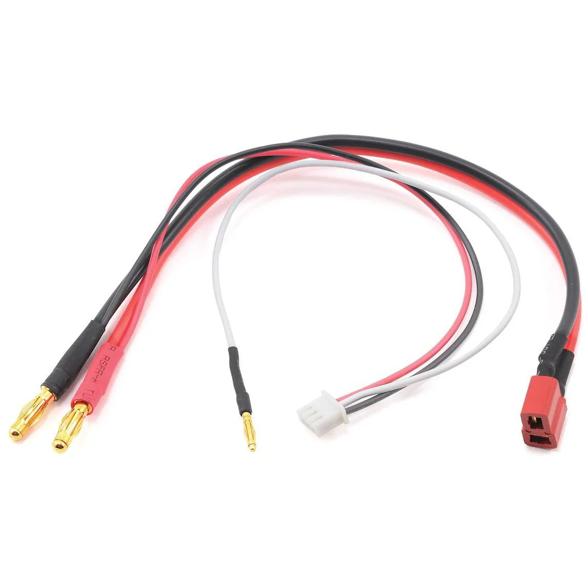 ProTek RC 2S Charge/Balance Adapter (T-Style Ultra Plug to 4mm Bullet)