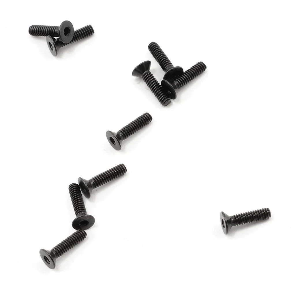 ProTek RC 2x8mm "High Strength" Flat Head Screws (10)