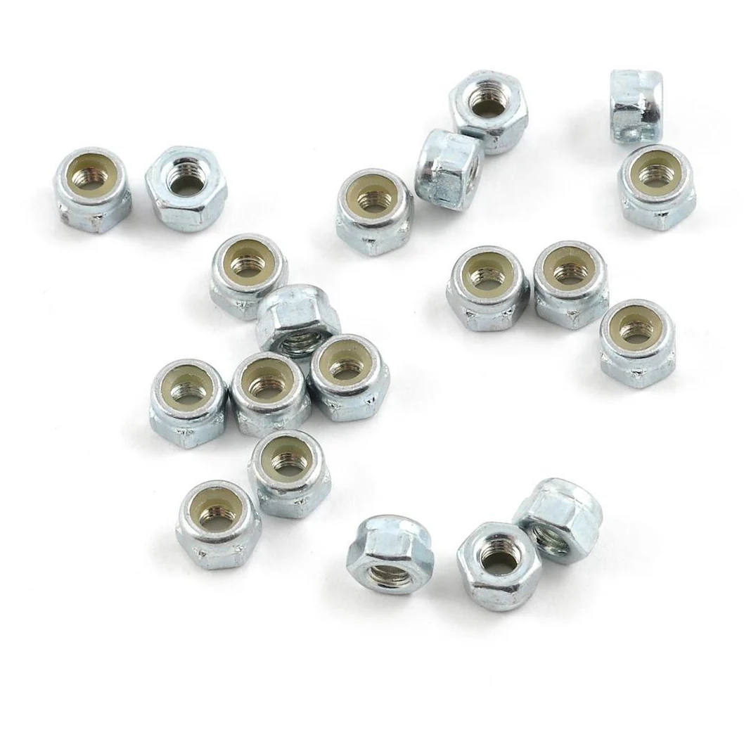ProTek RC 3mm "High Strength" Nylon Locknut (20)