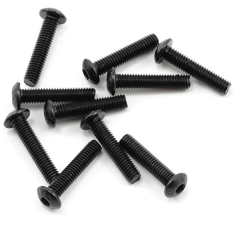 ProTek RC 3x14mm "High Strength" Button Head Screws (10)