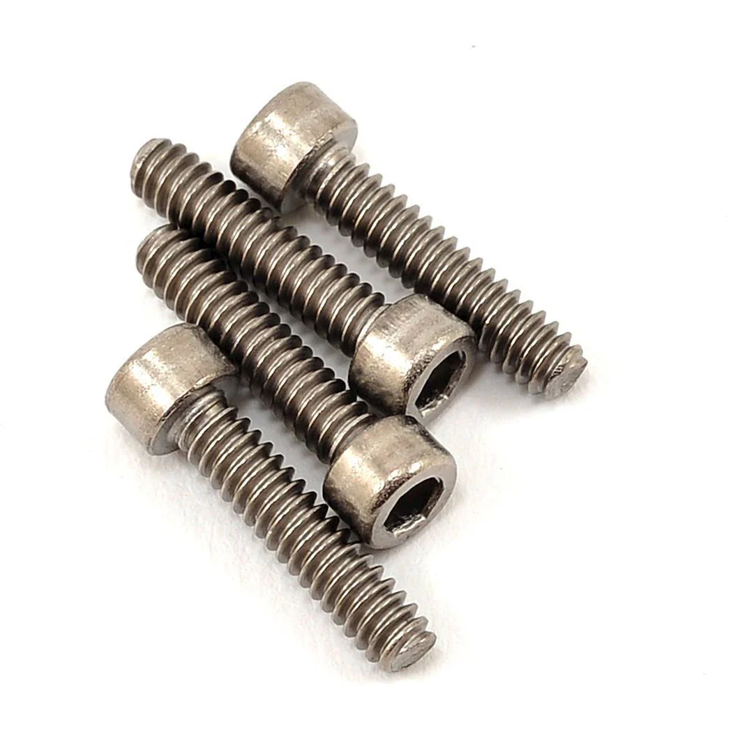 ProTek RC 4-40 x 1/2" Titanium Cap Head Hex Screw (4)