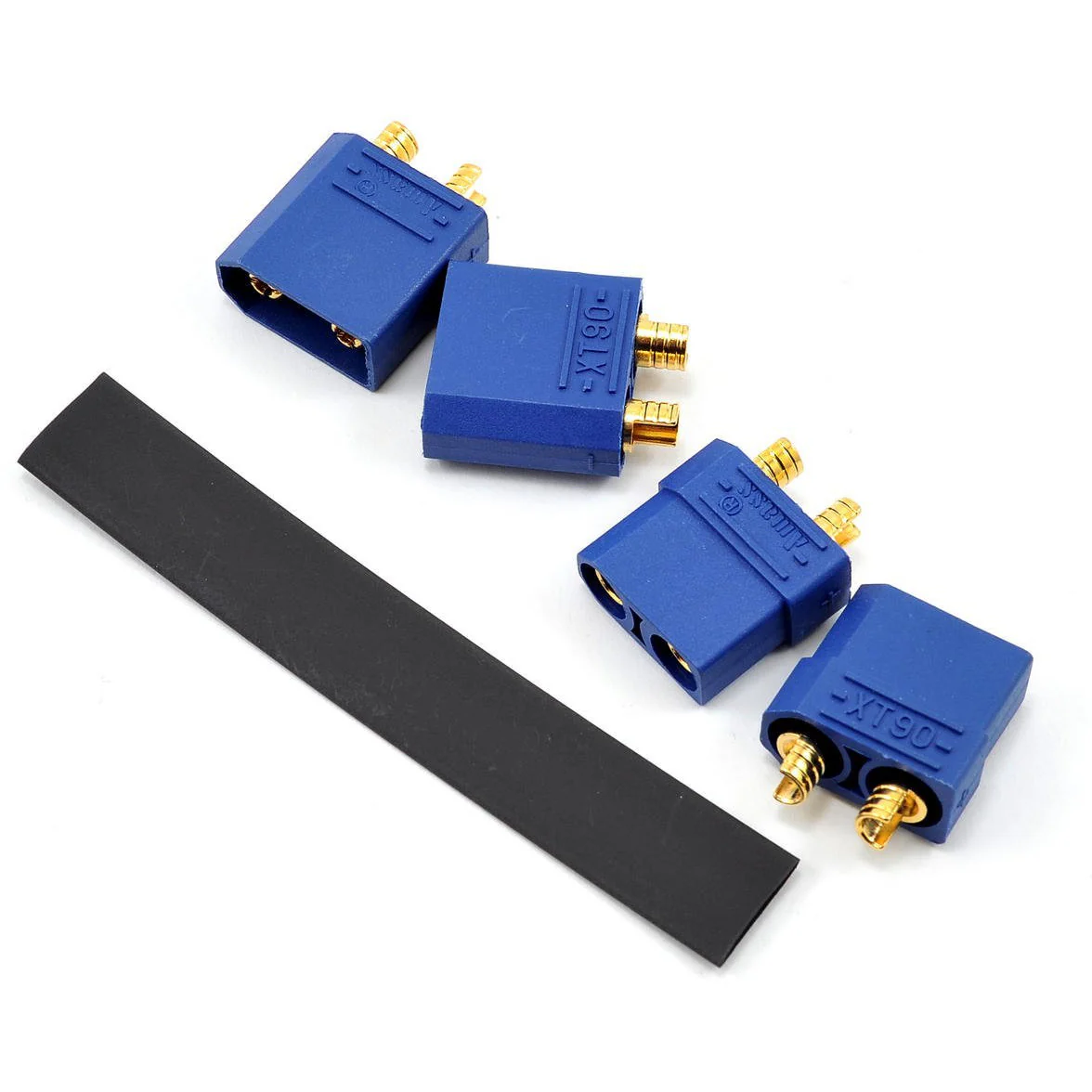 ProTek RC 4.5mm "TruCurrent" XT90 Polarized Connectors (2 Male/2 Female)