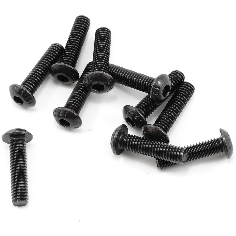 ProTek RC 4x16mm "High Strength" Button Head Screws (10)