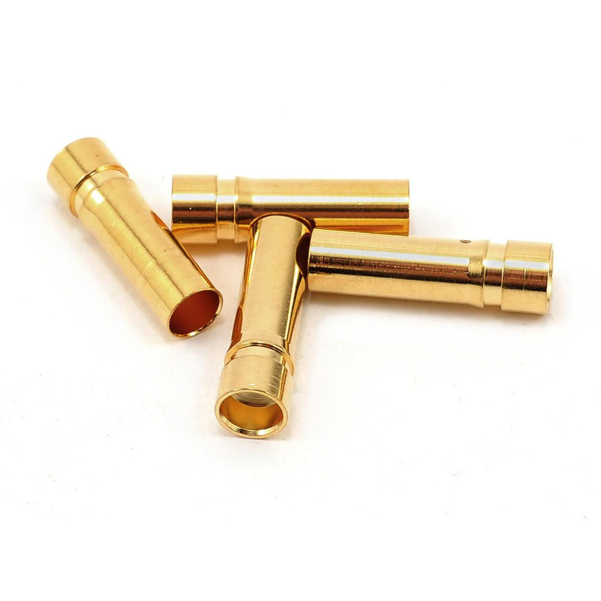 ProTek RC 5.0mm "Super Bullet" Solid Gold Connectors (4 Female)