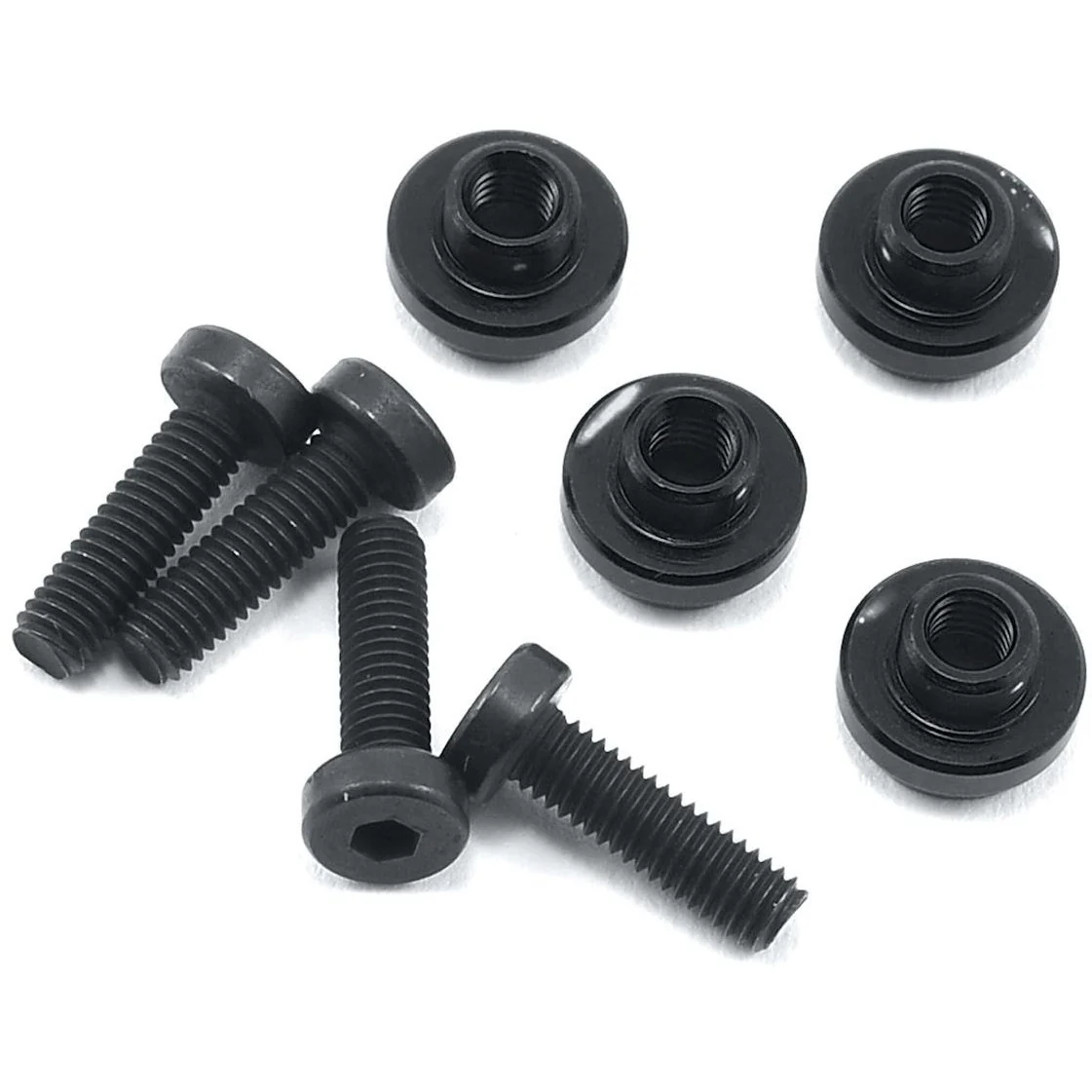 ProTek RC Aluminum Servo Mount Grommet (Black) (4)