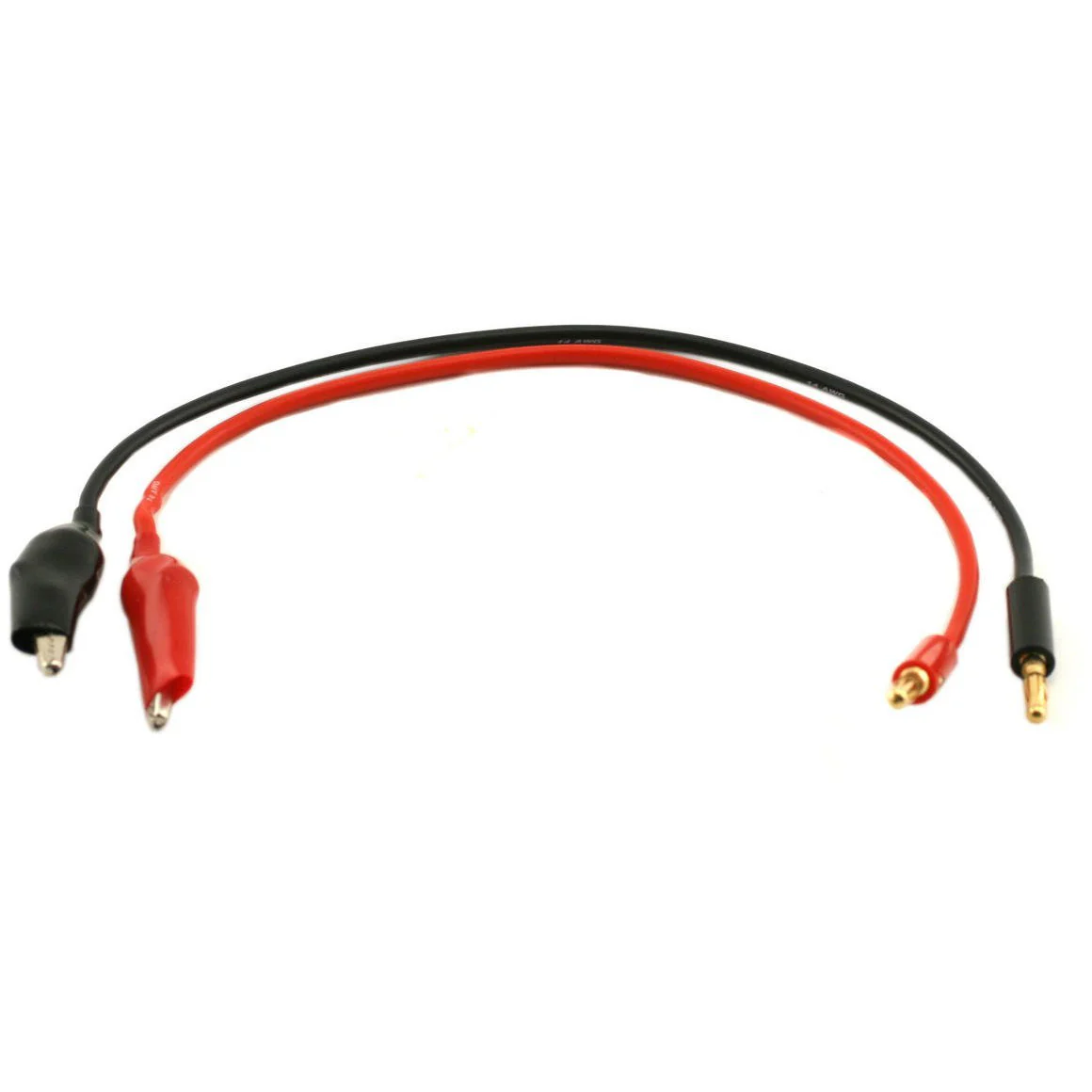 ProTek RC Heavy Duty (14awg) Charge Lead (Alligator Clips to 4mm Banana Plugs)