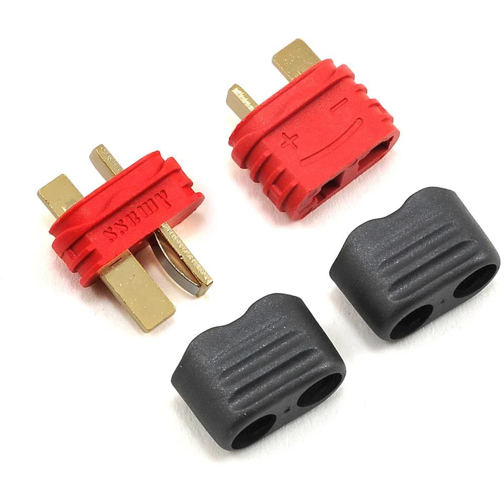 ProTek RC Sheathed T-Style Plug (1 Male/1 Female)