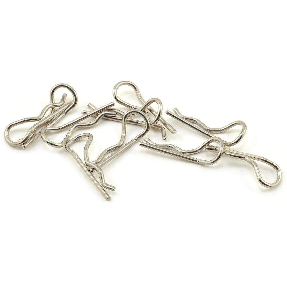ProTek RC Standard Bent Body Clip (10) (1/10 Scale)